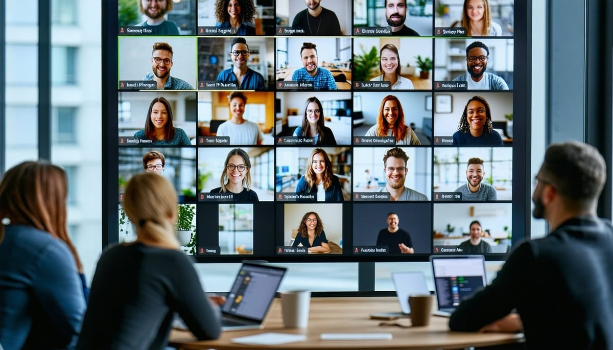 Engaging online meeting