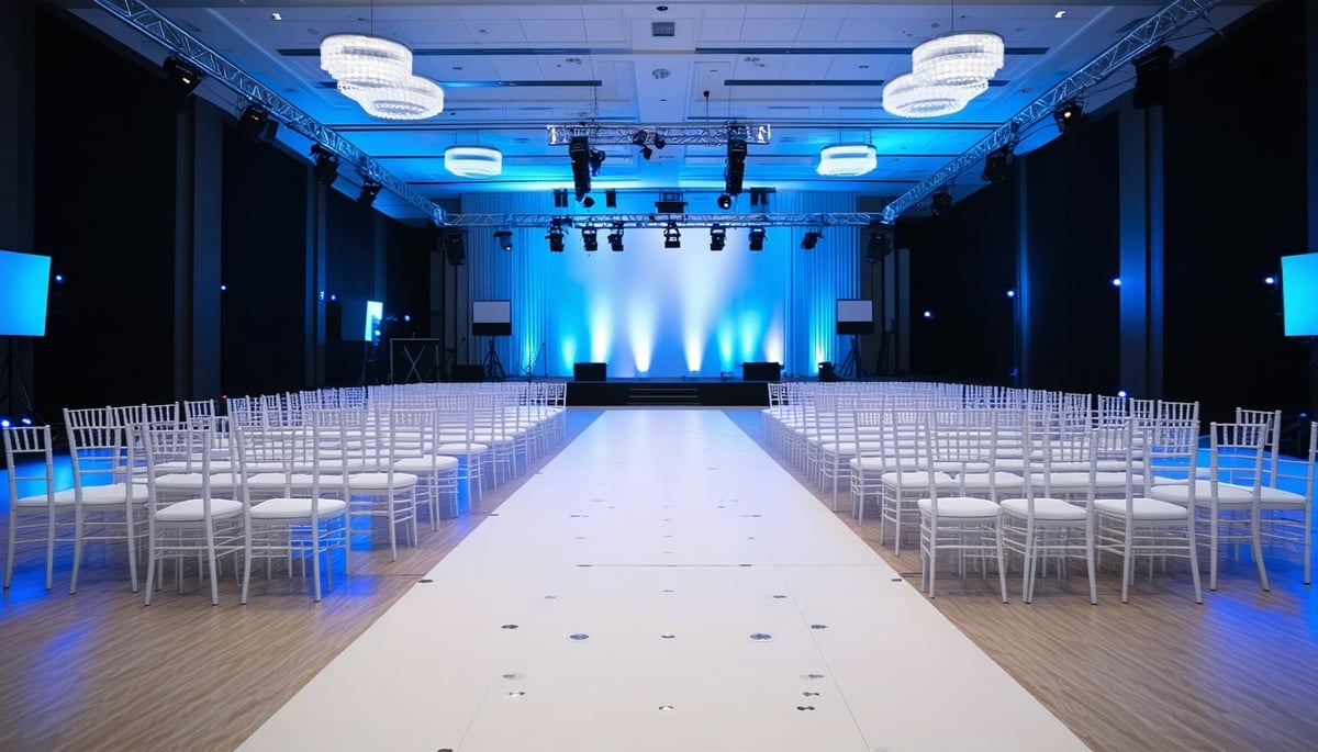 Hybrid event setup